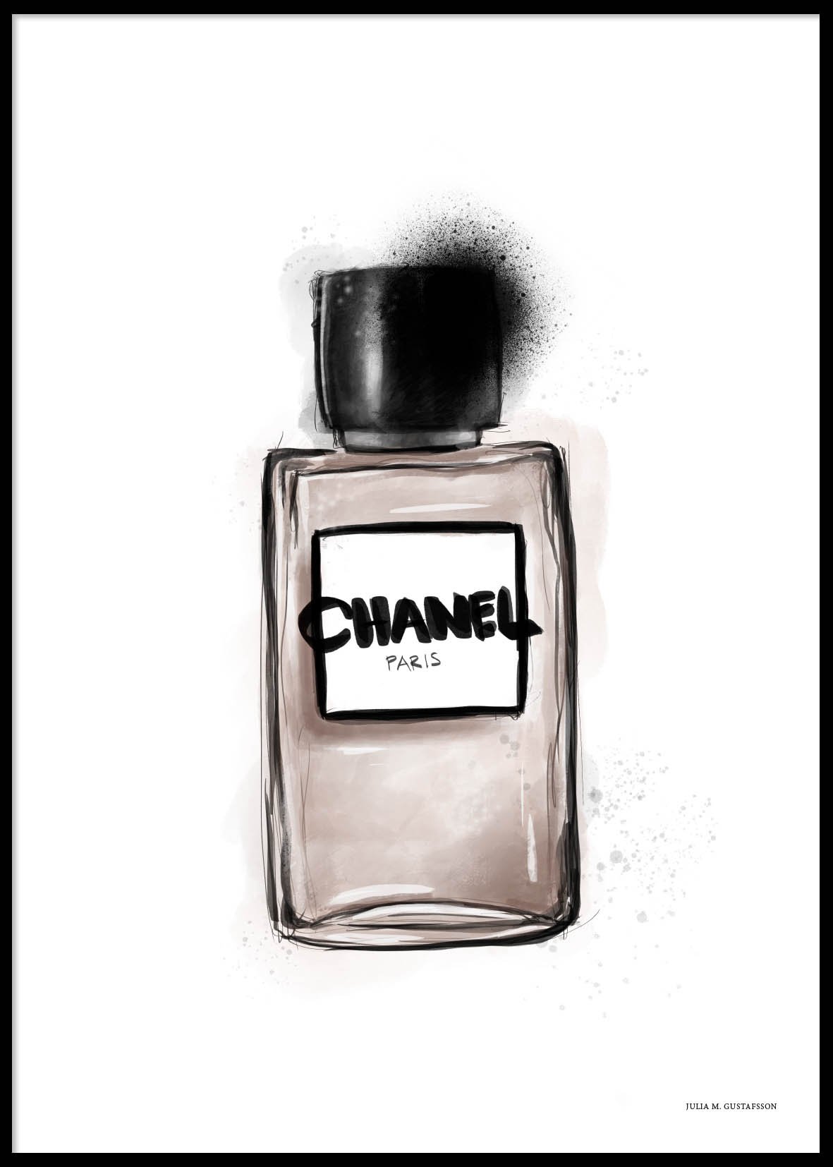 Chanel Parfume 50x70