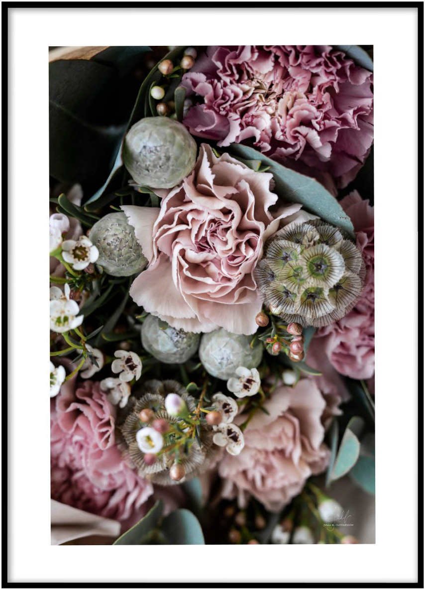 Pink Flower 1 close up 50x70