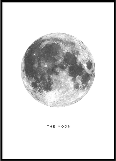 The moon 50x70