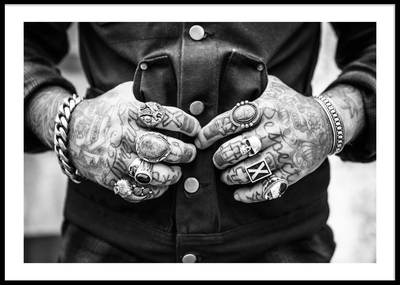 Tattoos poster 50x70