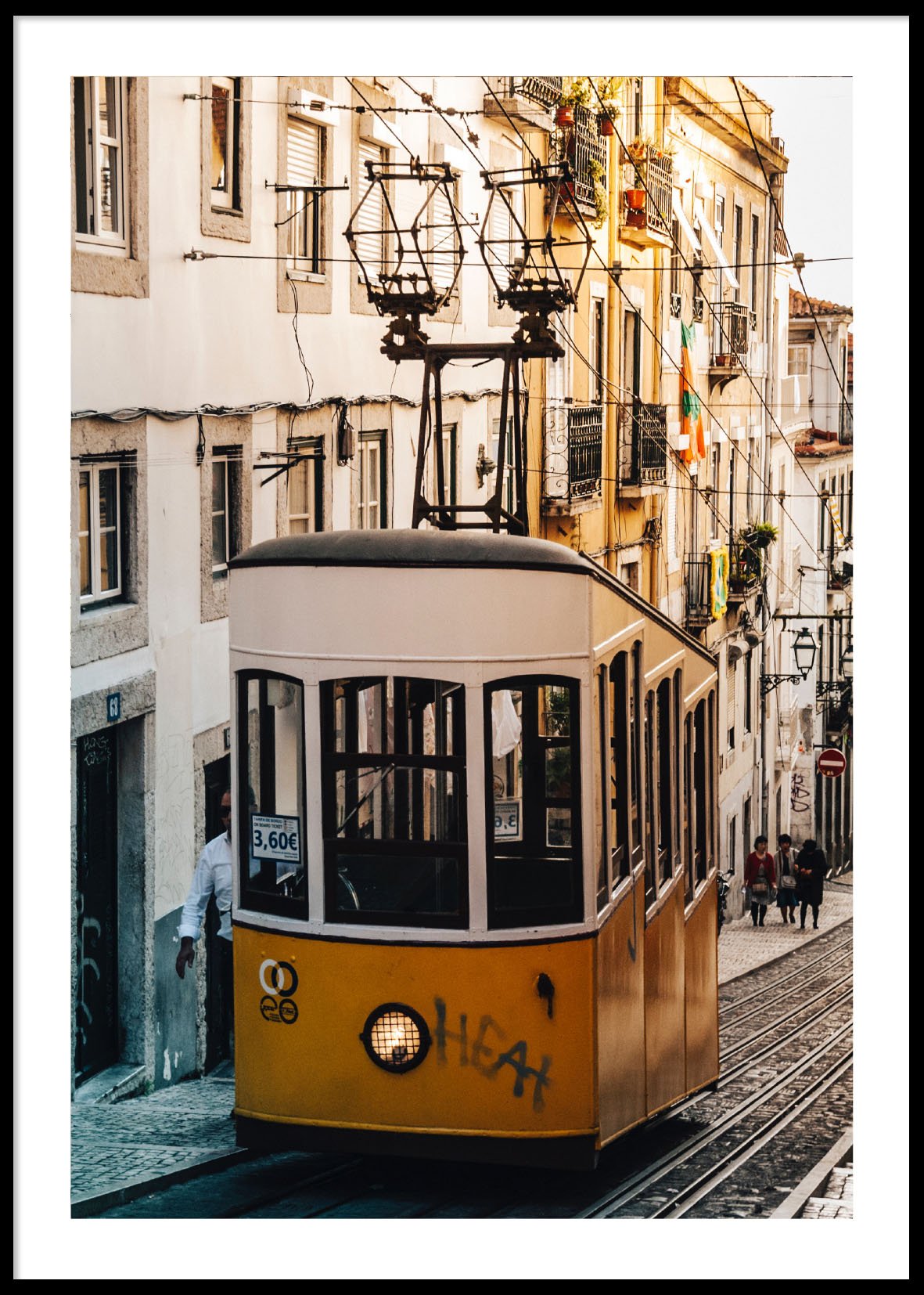 Trolley car 50x70