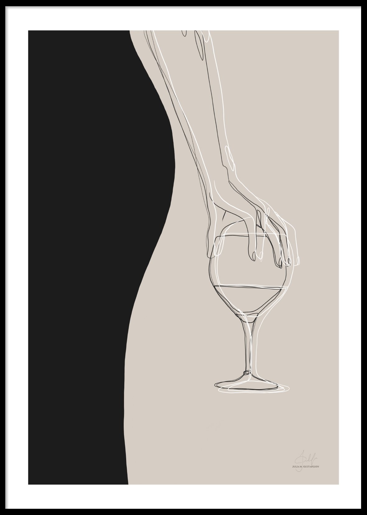Wine poster 50x70
