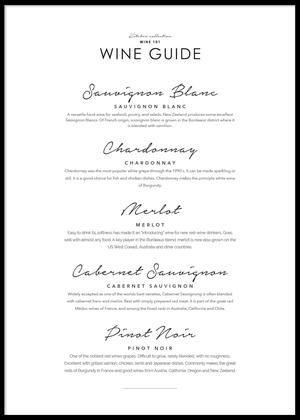 Wine guide 50x70